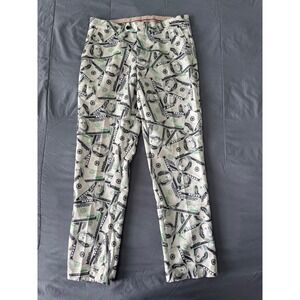 Opposuits Mens Money Print Pants US UK 38 EU 48 Novelty Pants